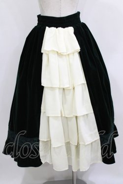 画像3: axes femme Kawaii / ベルベットドールスカート M グリーン H-26-01-13-029-AX-OP-NS-ZH