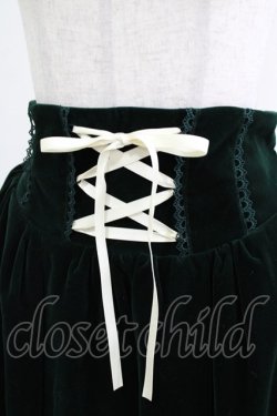画像4: axes femme Kawaii / ベルベットドールスカート M グリーン H-26-01-13-029-AX-OP-NS-ZH