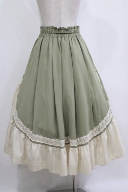 画像3: axes femme Kawaii / マリアンヌスカート M グリーン H-26-01-13-032-AX-SK-NS-ZH