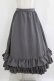 画像1: FLC / MINA*ティアードスカート M グレー H-26-01-13-033-LO-SK-NS-ZH (1)
