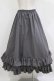 画像3: FLC / MINA*ティアードスカート M グレー H-26-01-13-033-LO-SK-NS-ZH (3)
