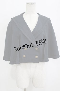 画像1: Kurumi Collaboration / マリンアカデミアケープ M ネイビー H-26-01-13-037-GO-JA-NS-ZH