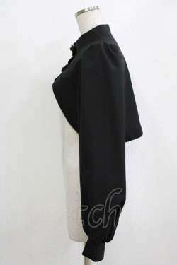 画像2: axes femme Kawaii / シノワズリボレロジャケット M ブラック H-26-01-13-038-AX-TO-NS-ZH