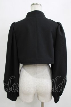 画像3: axes femme Kawaii / シノワズリボレロジャケット M ブラック H-26-01-13-038-AX-TO-NS-ZH