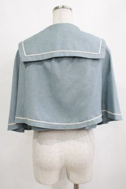 画像3: Kurumi Collaboration / マリンアカデミアケープ L ブルー H-26-01-13-039-GO-JA-NS-ZH