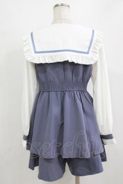 画像3: Rojita / セーラーカラーセットアップ Free ブルー H-26-01-13-041-LO-OP-NS-ZH