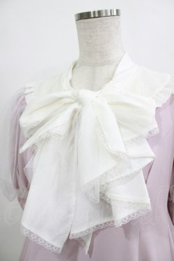 画像4: mille fille closet by LODISPOTTO / MapleリボンAラインワンピース M ピンク H-26-01-13-042-LO-OP-NS-ZH