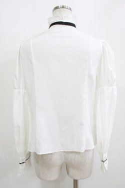 画像3: Eri Aino's Collection / シャーロットの水曜日ブラウス M オフ/ブラック H-26-01-13-045-PU-BL-NS-ZH