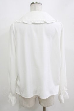 画像3: m petit by misako / AM マルエリフリルブラウス M オフ H-26-01-13-047-LO-BL-NS-ZH