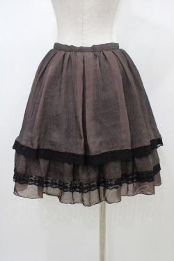 画像2: MIHO MATSUDA / チェリーレーススカート  ボルドー H-26-01-13-1031-GO-SK-KB-ZH