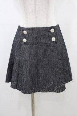 画像1: MILK / プリーツラップスカート  グレー H-26-01-13-1034-ML-SK-KB-ZH