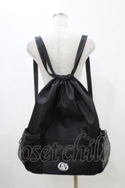 画像1: Candy Stripper / CND KNAP SACK  ブラック H-26-01-13-1006-PU-BG-KB-ZH
