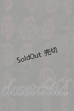 画像3: MIHO MATSUDA / ローズジャガードビスチェ  ボルドー H-26-01-13-1037-GO-TO-KB-ZH