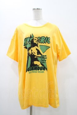画像1: HYSTERIC GLAMOUR / HOLLYWOOD DREAMS BIG Tシャツ  オレンジ H-26-01-13-1042-PU-TO-KB-ZH