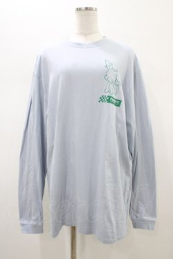 画像1: Candy Stripper / CANDY BUNNY L/S TEE  ブルー H-26-01-13-1043-PU-TO-KB-ZH