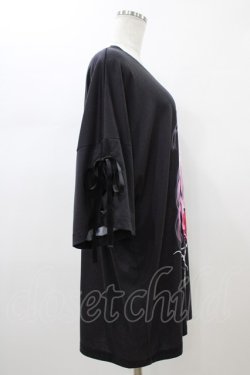 画像3: REFLEM / REFLEM×negi コラボTシャツ  ブラック×ピンク H-26-01-13-1049-PU-TO-KB-ZH