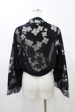 画像2: gouk / オパールマーガレットボレロ  黒 H-26-01-13-1051-GO-TO-KB-ZH