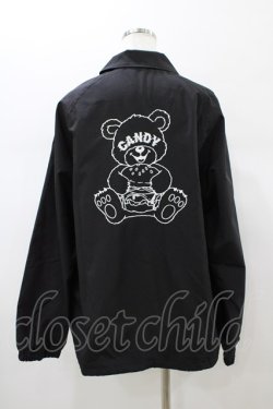 画像2: Candy Stripper / FREAK OUT COACH JACKET  ブラック H-26-01-13-1052-PU-JA-KB-ZH