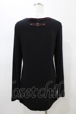 画像2: Ozz Croce / プリント刺繍カットソー  ブラック H-26-01-13-1053-OO-TO-KB-ZH