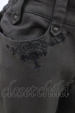 画像3: Ozz Croce / 刺繍ポケットパンツ  カーキ H-26-01-13-1008-OO-PA-KB-ZH