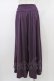 画像2: Ozz oneste / 和チャイナワイドパンツ  パープル H-26-01-13-1010-OO-PA-KB-ZH (2)