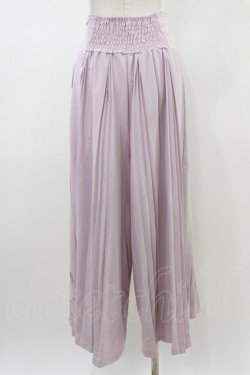 画像2: Rozen Kavalier / プリーツラインワイドパンツ  ラベンダー H-26-01-13-1011-OO-PA-KB-ZH