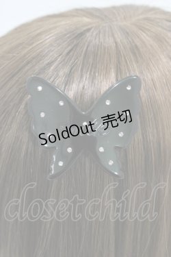 画像2: MILK / バタフライバレッタ  ブラック H-26-01-13-1002-ML-AC-KB-ZH