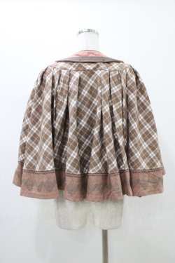 画像2: OZZ ANGELO / ローズハンティングケープ付きベスト  ピンク H-26-01-13-1014-OO-TO-KB-ZH