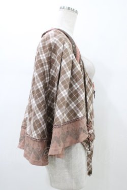 画像3: OZZ ANGELO / ローズハンティングケープ付きベスト  ピンク H-26-01-13-1014-OO-TO-KB-ZH