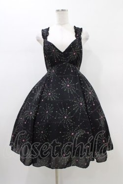 画像1: HYSTERIC GLAMOUR / スパイダーキャミワンピース  ブラック H-26-01-13-1020-PU-SK-KB-ZH