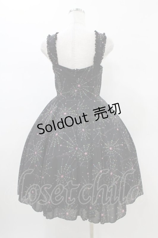 画像2: HYSTERIC GLAMOUR / スパイダーキャミワンピース  ブラック H-26-01-13-1020-PU-SK-KB-ZH (2)