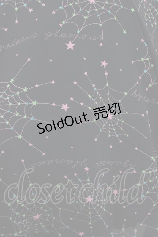 画像3: HYSTERIC GLAMOUR / スパイダーキャミワンピース  ブラック H-26-01-13-1020-PU-SK-KB-ZH (3)