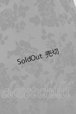 画像3: MIHO MATSUDA / ローズフロッキーワンピース  ブラック H-26-01-13-1021-GO-OP-KB-ZH