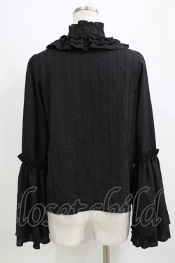 画像3: Amavel / アンティークバックルフレアスリーブブラウス Free ブラック H-26-01-13-051-CA-BL-NS-ZH