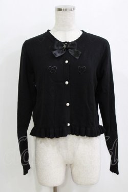 画像1: m petit by misako / TT*AOKリボンツキCD M ブラック H-26-01-13-052-LO-TO-NS-ZH