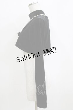 画像2: Ank Rouge / チョーカー付きハートベルトカーデ M ブラック H-26-01-13-053-CA-TO-NS-ZH