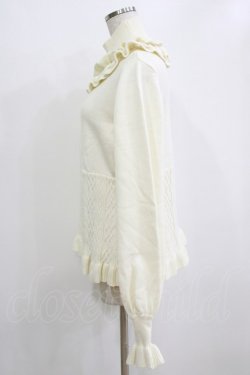 画像2: Hoshibako Works / タートルネックフリルニット Free オフ H-26-01-13-056-LO-TO-NS-ZH