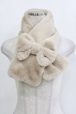 画像1: m petit by misako / リボンツキティペット  ベージュ H-26-01-13-064-LO-ZA-NS-ZH