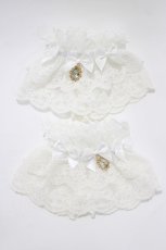画像1: axes femme Kawaii / トリプルリボンお袖留め  オフ H-26-01-13-065-AX-ZA-NS-ZH (1)