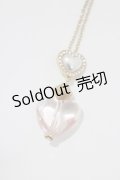 m petit by misako / AMハートネックレス  ピンク H-26-01-13-068-LO-AC-NS-ZH