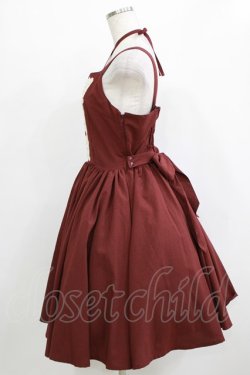 画像2: Innocent World / ツインローズジャンパースカート L ボルドー H-26-01-13-006-IW-OP-NS-ZH