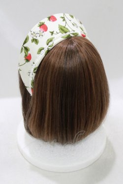 画像2: marcHenTica / ストロベリー・ミルフィーユココシニクカチューシャ  オフ H-26-01-13-077-LO-AC-NS-ZH