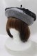 画像1: m petit by misako / NINA'S チュールリボンベレー帽  グレー H-26-01-13-078-LO-AC-NS-ZH (1)