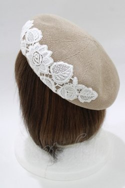 画像2: m petit by misako / TT*AMレースサーモベレー  ベージュ H-26-01-13-084-LO-AC-NS-ZH