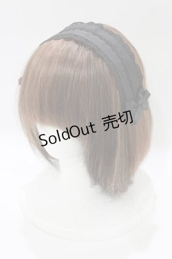 画像1: m petit by misako / TT*AMヘッドドレス  ブラック H-26-01-13-090-LO-AC-NS-ZH