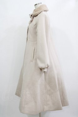 画像2: m petit by misako / AM*リボンコート S アイボリー H-26-01-13-010-LO-CO-NS-ZH