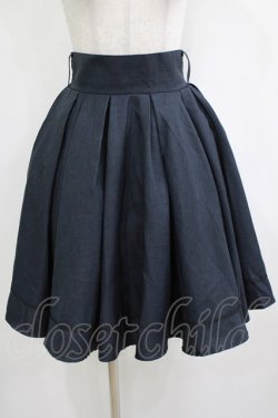 画像1: Kurumi Collaboration / フレアマリンアカデミアスカート M ネイビー H-26-01-13-014-GO-SK-NS-ZH