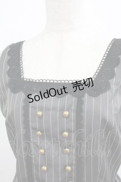 画像4: m petit by misako / TT*AOKストライプジャンパースカート M グレー H-26-01-13-020-LO-OP-NS-ZH