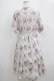画像3: axes femme / アイビーローズ柄ワンピース M オフ H-26-01-13-022-AX-OP-NS-ZH (3)