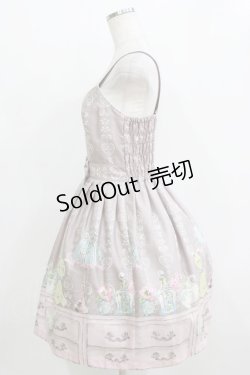 画像2: Emily Temple cute / シャンブルノースリーブワンピース  グレー H-26-01-14-002-ET-OP-KB-ZH